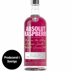 Absolut Raspberri 38% 1,0l