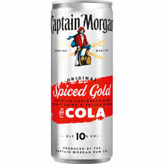 Captain Morgan&Cola 10% 12x0,25l Ds incl Pfand