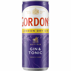 Gordon's Gin&Tonic 10% 12x0,25l Ds incl Pfand